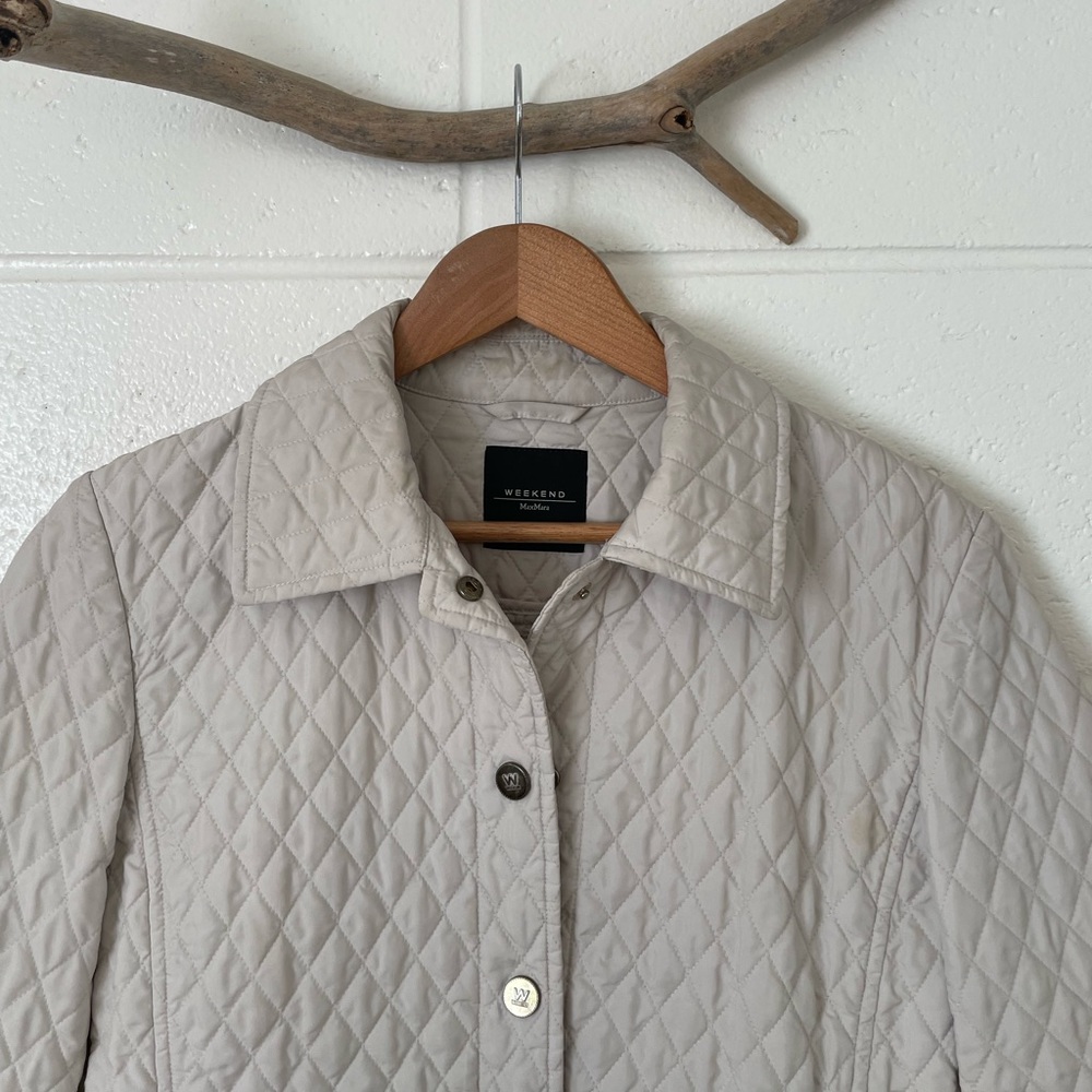 Weekend Max Mara Quilted Button Jacket - Picture 2 of 10